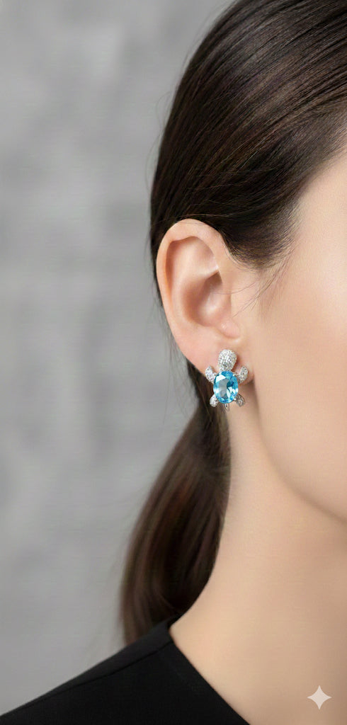 🌊 Tortues d’oreille – Bijoux qui avancent lentement mais brillent vite ✨