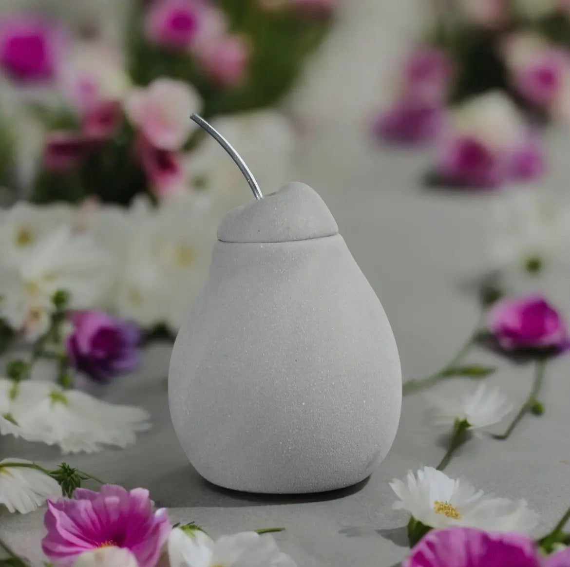 Brûle-Parfum Poire Belle Hélène – Fondant & Cire Parfumée 🍐🕯️