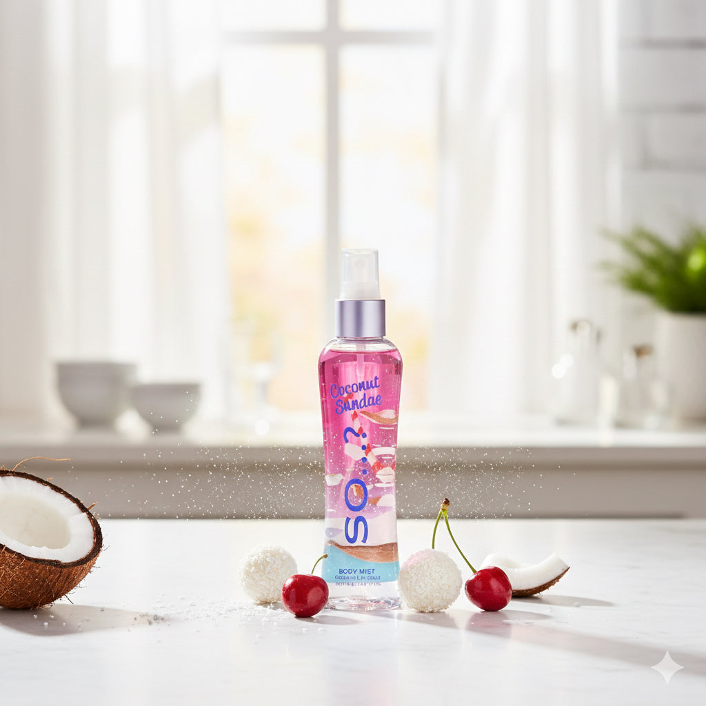 🥥 Coconut Sundae – La brume qui sent les vacances 🍨