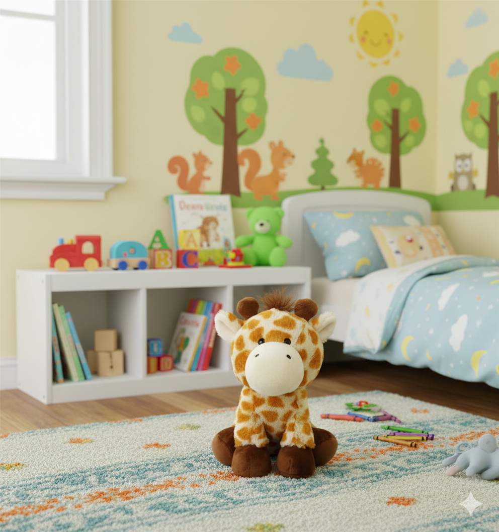 🦒 Bouillotte Girafe – Doudou magique et câlin thermique 💫