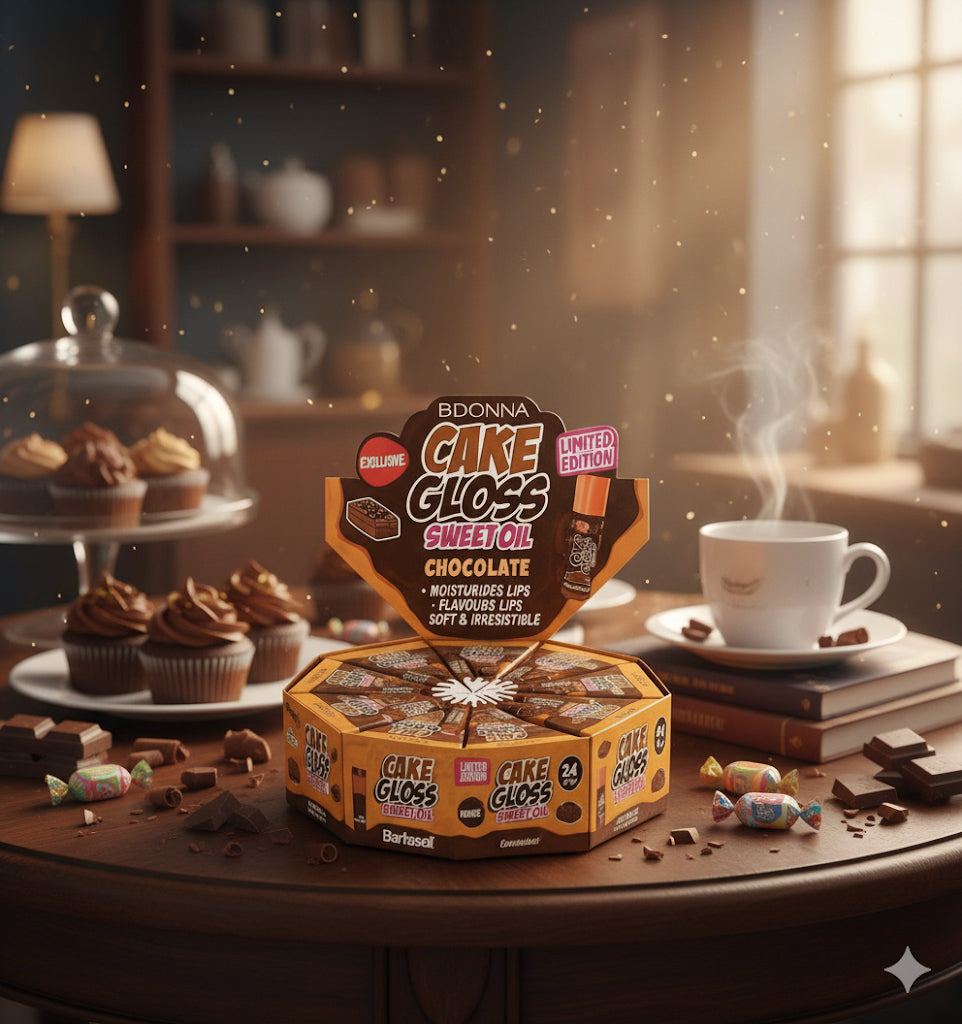 🍫 Cake Gloss Sweet Oil – Édition Chocolat Fondant