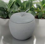 Brûle-Parfum Pomme d’Amour en Céramique – Parfum d’Ambiance 🍎🕯️