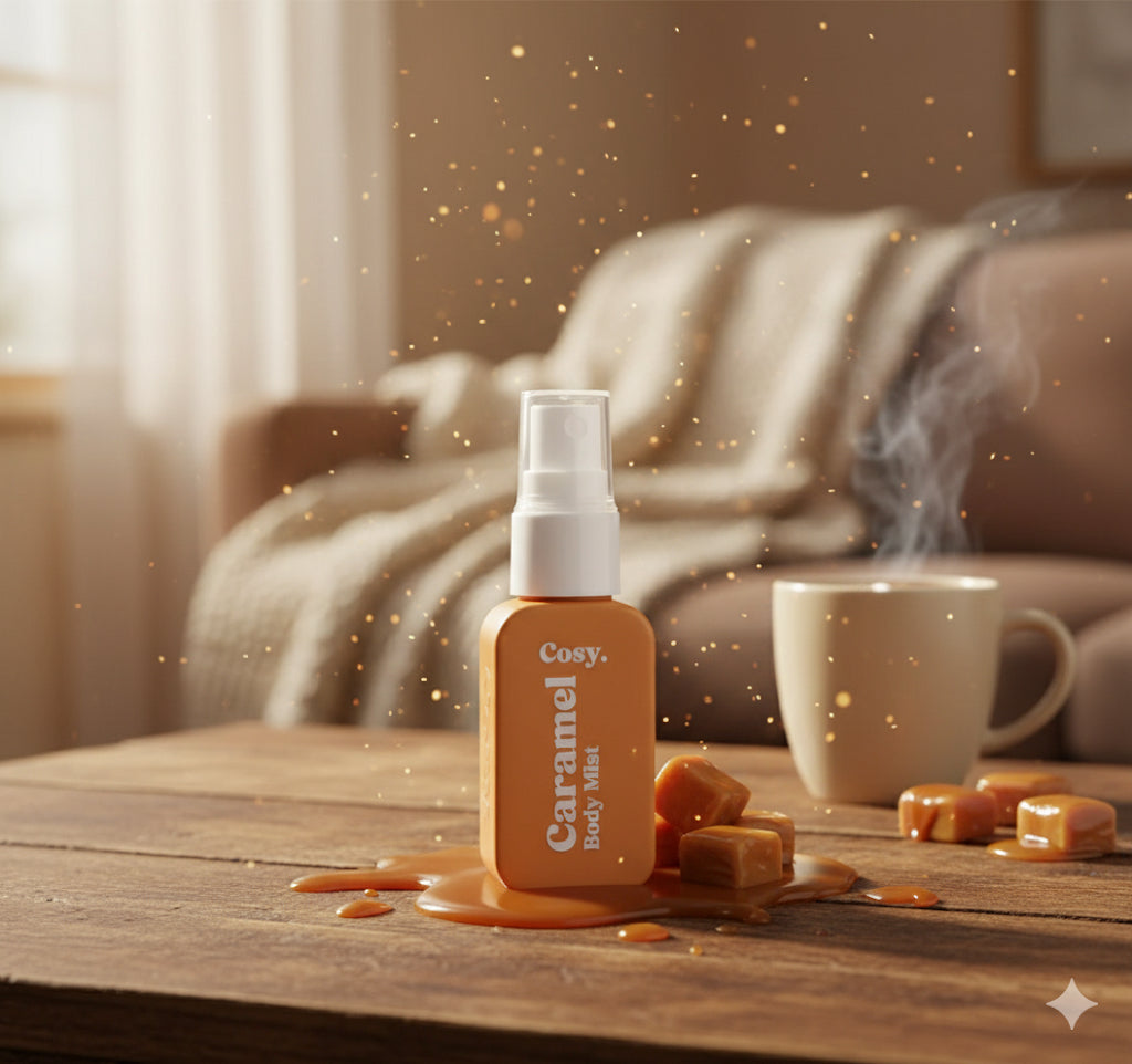 🍯 Brume Corporelle Caramel – Cosy Douceur