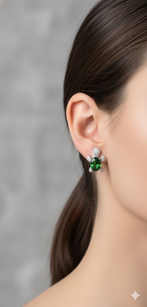 🌊 Tortues d’oreille – Bijoux qui avancent lentement mais brillent vite ✨