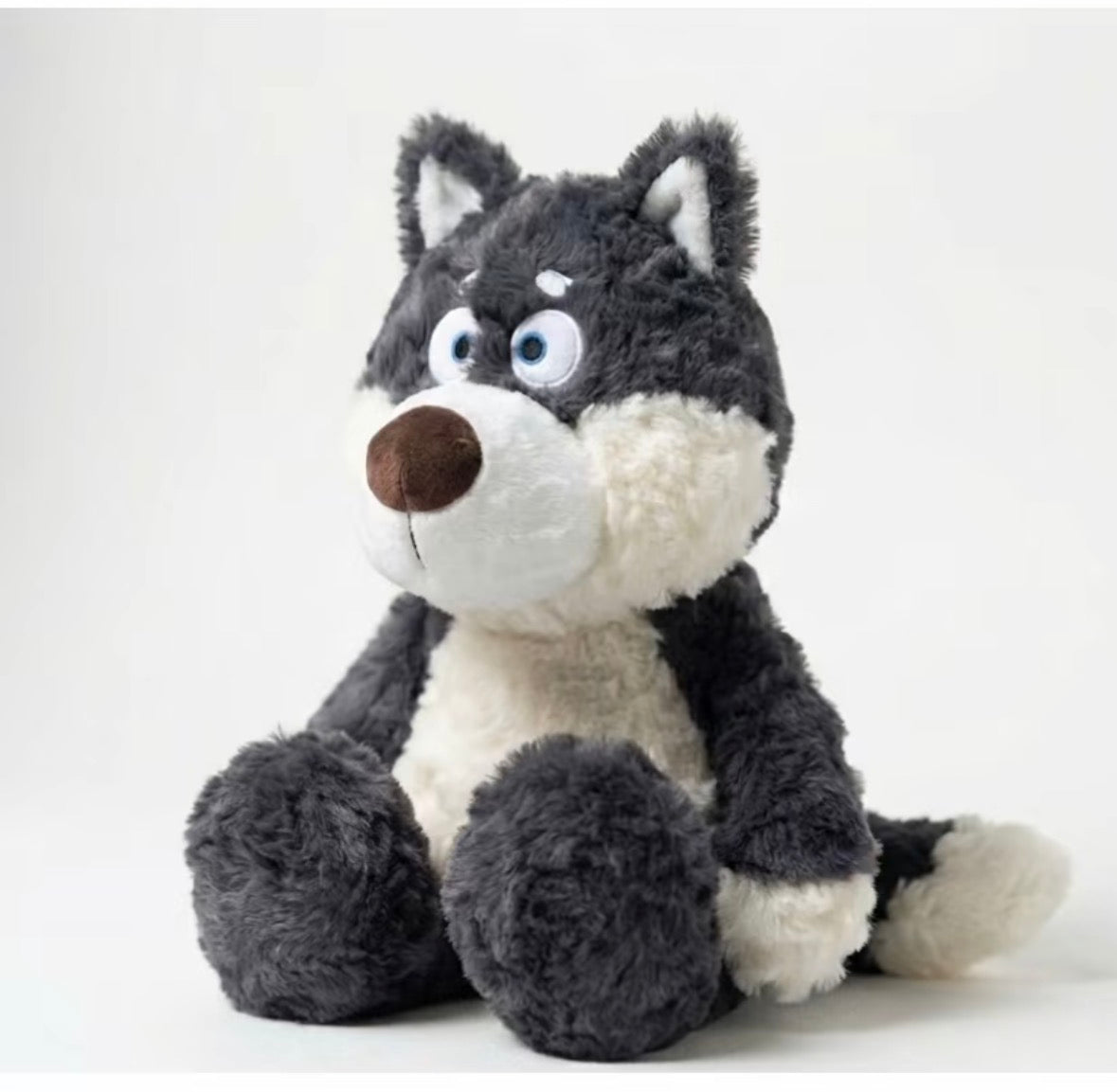 🐺 Peluche Loup – Le Compagnon Doux, Malicieux & Incontournable 💖