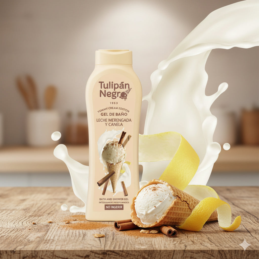 🍦 Gel Douche – Meringue & Cannelle Cosy