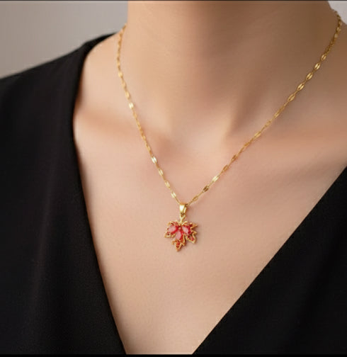 Cœur volcanique, cou doré