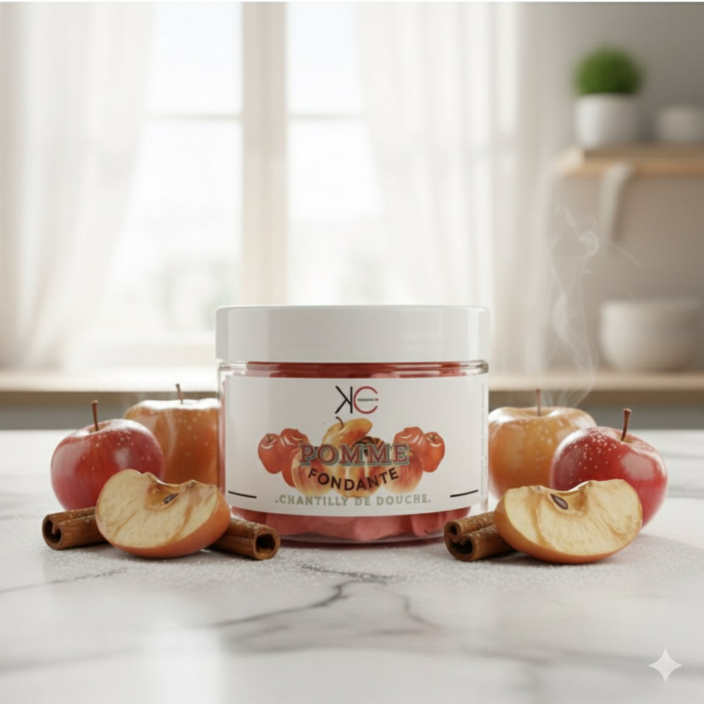 🍏 Pomme Fondante – La douche façon tarte aux pommes 🛁