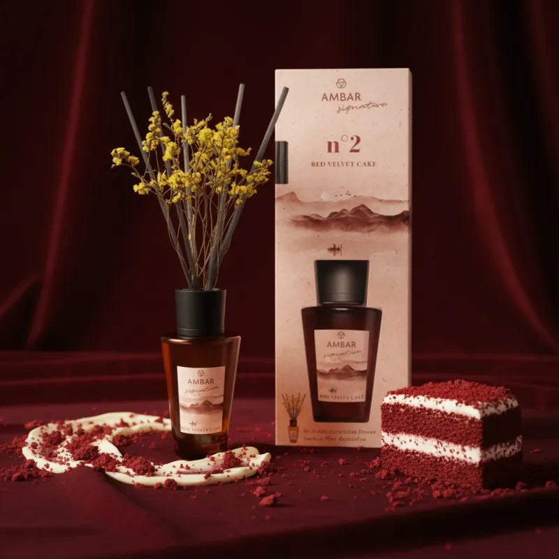 N°2 Red Velvet Cake – Diffuseur de Fragrance Gourmande