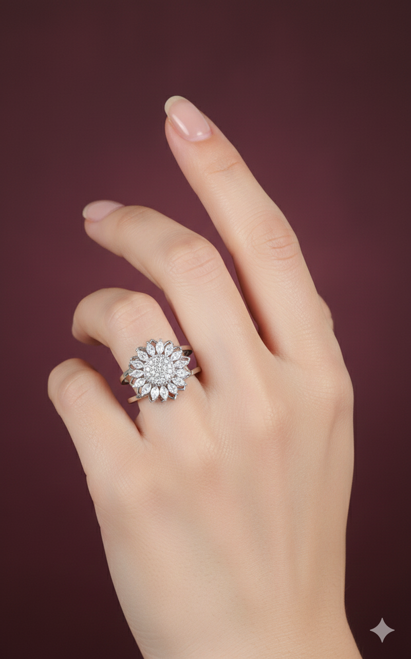 Bague Cherry – Anti-stress Dorée ou Argentée ✨