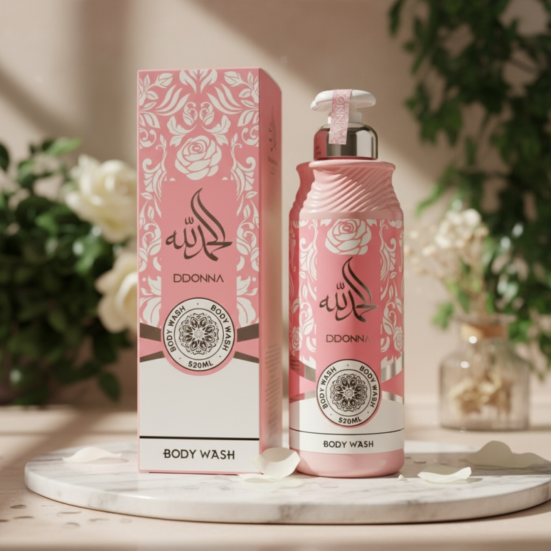 🌸 Gel Douche Pinky – Parfum Yara – 520 ml – Douceur florale & peau veloutée 💖