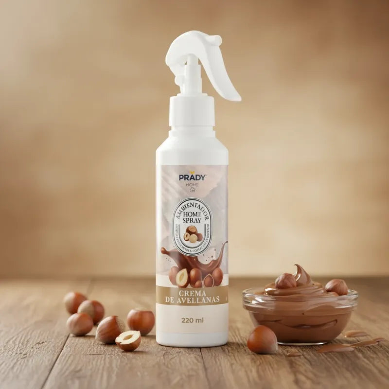 🍫 Spray d’Ambiance Crème de Noisette – PRADY HOME 220 ml