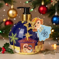 👼 Distributeur de Savon Boule de Noël – Scène de Nativité